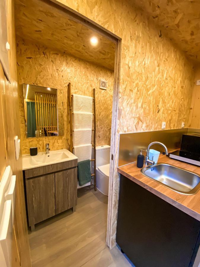 Bungalow Pichoses Geres Camping Rio Caldo エクステリア 写真